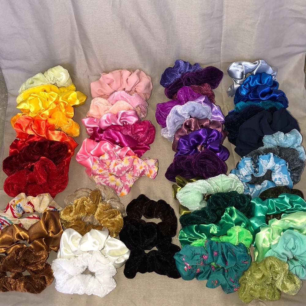 57 scrunchies!